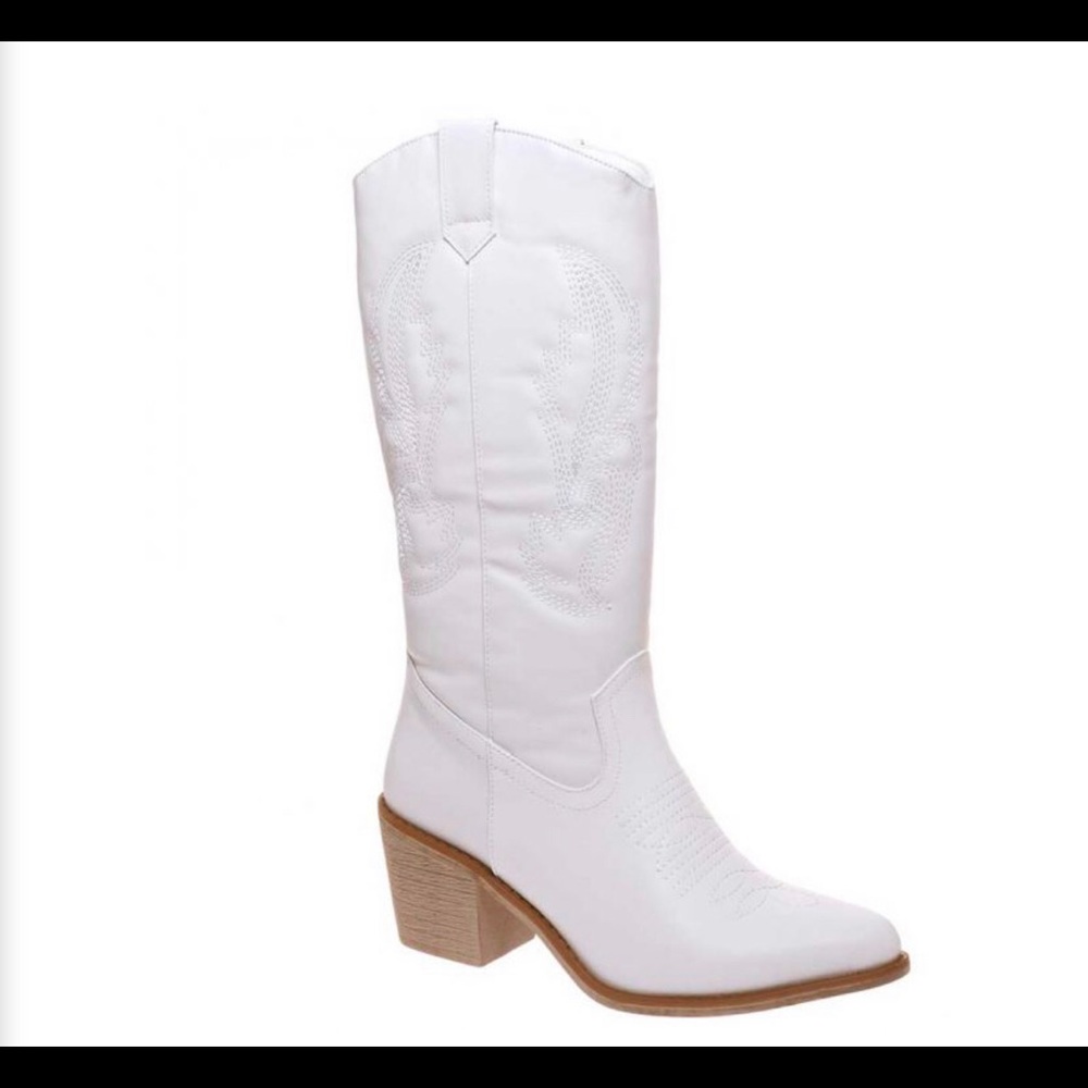 White cowboy boots. Worn once to my Bach party in AZ:)
